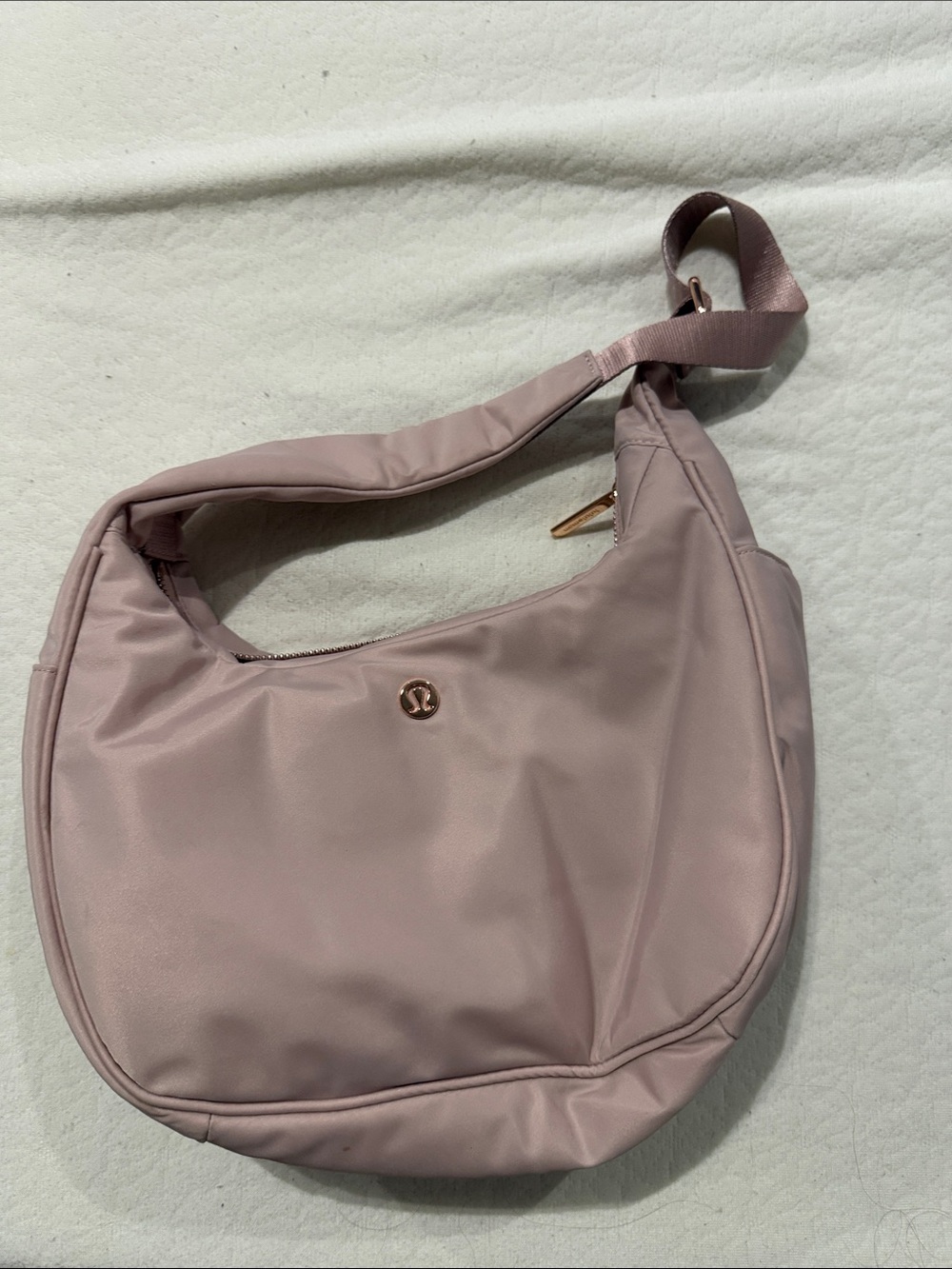lululemon athletica Dusty Pink Crescent Shoulder Bag